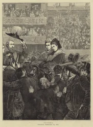 Queen Victoria on Her Way to St Paul